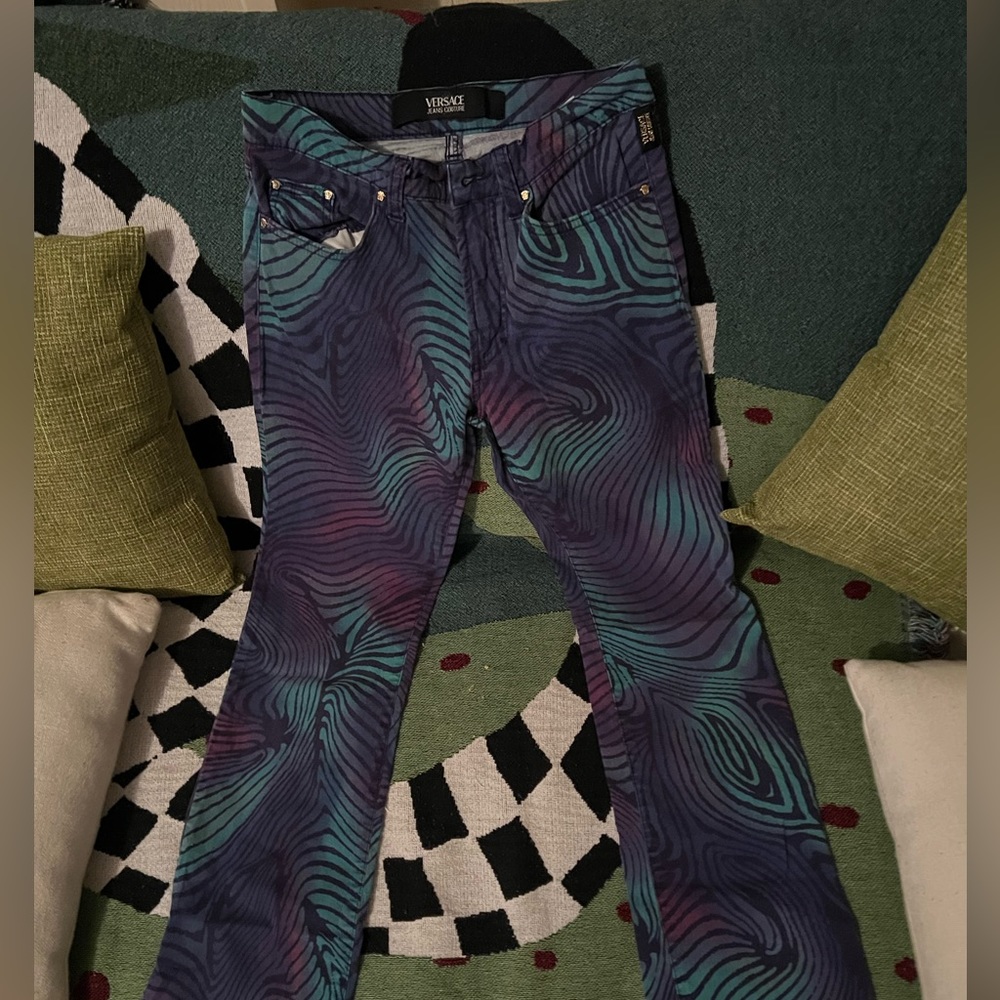 Versace Abstract Jeans
